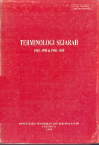 Image of Terminologi Sejarah