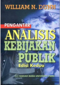 Image of Pengantar Analisis Kebijakan Punlik Ed. Kedua
