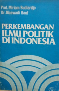 Image of Perkembangan Ilmu Politik di Indonesia