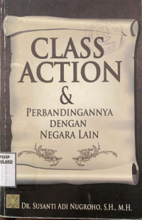 Image of Class Action dan Perbandingannya dengan Negara Lain