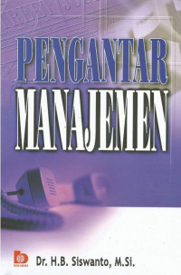 Image of Pengantar Manajemen