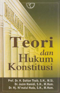 Image of Teori dan Hukum Konstitusi