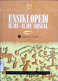 Image of Ensiklopedi Ilmu-ilmu Sosial
