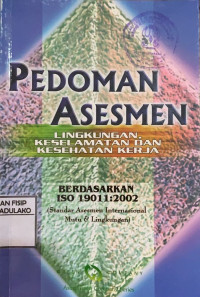 Image of Pedoman asesmen: lingkungan, keselamatan, & kesehatan kerja