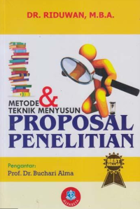 Image of Metode & Teknik Menyusun Proposal penelitian