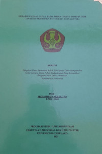 Image of Gerakan Sosial Papua pada Media Online Kompas.com )Analisis Semiotika Fotografi Jurnalistik)